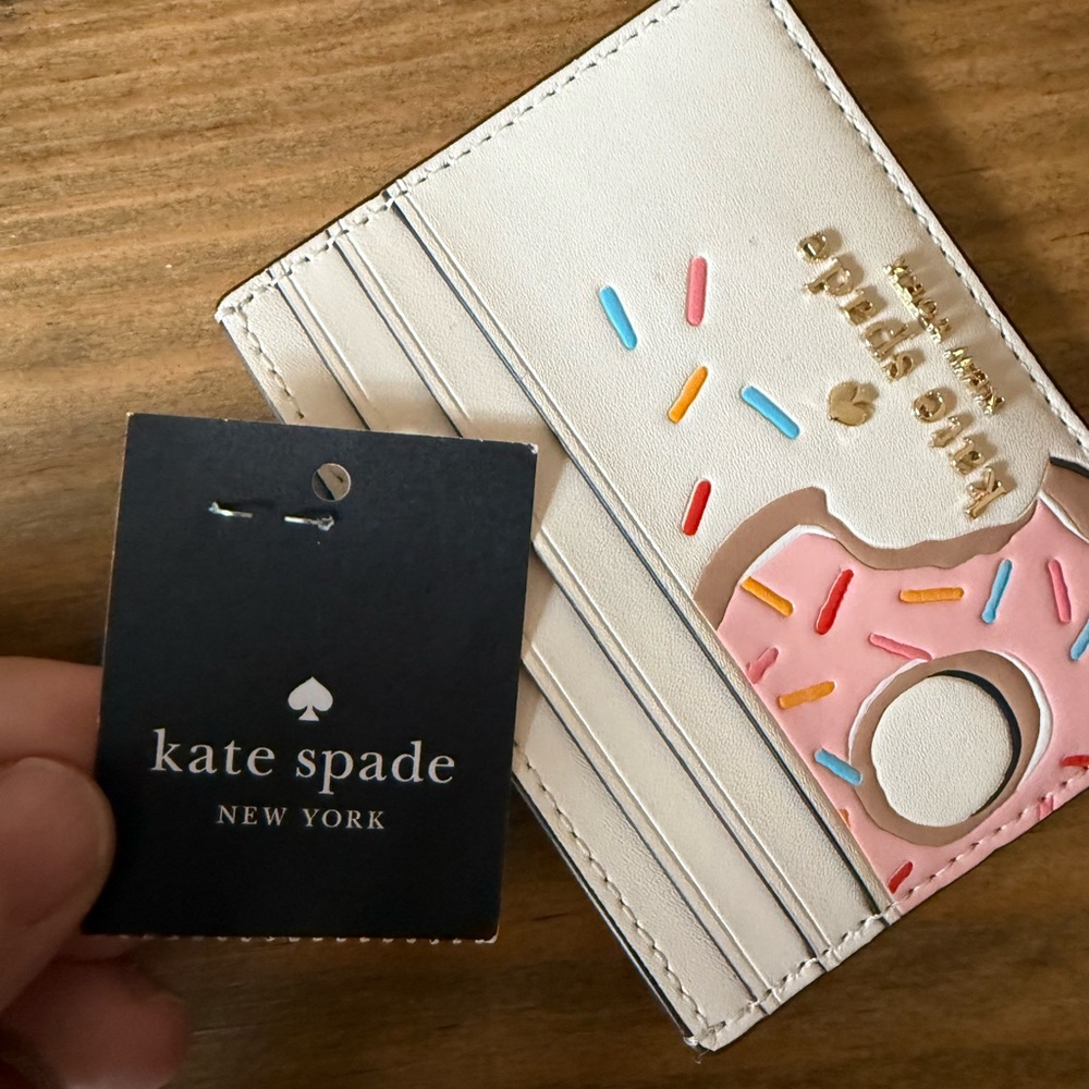 Kate Spade NWT Coffee Break Donut Wallet - Picture 2 of 4